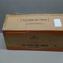 Kitchen Academy Induction Cookware Sets - 12 Piece Cooking Pan Set, Granite Black Nonstick Pots and Pans Set