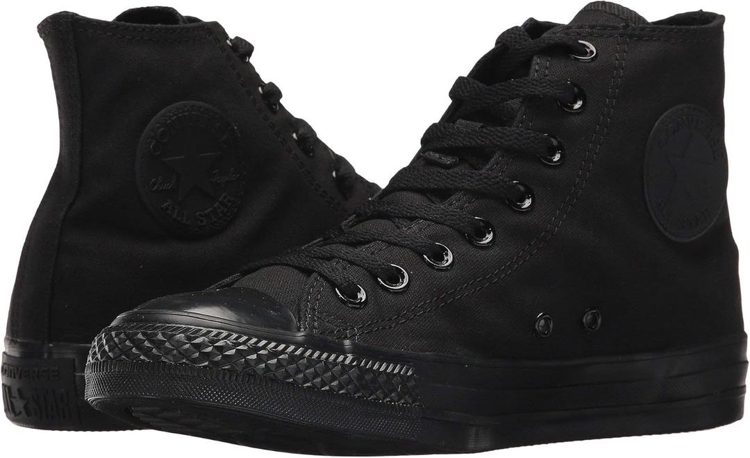 Converse Hi Top Black Mono 8.5