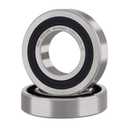 XiKe 2 Pcs R20-2RS Double Rubber Seal Bearings 1-1/4" x 2-1/4" x 1/2", Pre-Lubricated and Stable Performance and Cost Effective, Deep Groove Ball Bearings.