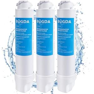 BOGDA Water Filter Fit for EPTWFUO1 Frigi-Daire Replacement 3 count, Compatible with Pure-Source Ultra 2, EWF-02, 012505454226, 4562222, Multiple Filtration and Drink Clear, white