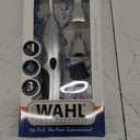 Wahl Mens Nose Hair Trimmer, for Eyebrows, Neckline, Nose & Ear Hair, Precision Detail Trimming with Interchangeable Heads, Battery Included - Model 5545-400