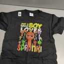Just A Boy Who Love Spunk It's My Birthday Kids T-Shirt, Size S