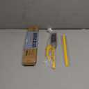 KATA Mini Hacksaw for Metal Cutting, Compact Hand Hack Saw Tool with 10 Inch Aluminum Frame and 2 Piece Extra Flexible Bi-Metal HSS Saw Blades, Small Handsaw Cutter for Wood, PVC, Iron, Copper