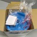 Catit LED Flower Fountain with Triple Action Filter, Cat Drinking Water Fountain, 3 L (9.0 x 8.3 x 7.7 Inches)