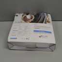 PACEARTH Gymnastics Rings Wooden Olympic Rings 1500/1000lbs with Adjustable Cam Buckle 14.76ft/9ft Long Straps with Scale Non-Slip Gym Rings for Home Gym Full Body Workout