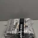 WITSHOCK Living Room Area Rugs 5x8: Washable Rug Boho Soft Non-Slip Low Pile Stain Resistant Foldable Carpet for Bedroom Playroom Dining Room Office Kitchen Farmhouse Home Decor Rug-Grey