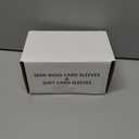 400ct Card Savers - Includes 200ct Semi Rigid Card Holders & 200ct Soft Card Sleeves, Semi Rigid Baseball Cards Sleeves Protectors, Fits Graded Trading Cards, Semi Rigid Card Sleeve with 1/2" Lip