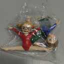 Gymnast Girl Ornaments, 2 Assorted