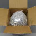 Disco Ball Light Decorations, 6" Hanging Mirror Ball Rotating Motor with 23 LED and 4 Light Colors for Home Studio Indoor Party