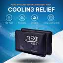 2 FlexiKold Gel Ice Packs - Ice Packs for Injuries Reusable, Back Pain Relief, Knee Ice Pack Wrap, After Surgery, Ice Pack for Knee - 6303-COLD-2PK by NatraCure - Medium 2PK