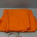 fun shack Men's Prisoner Costume, Orange Jail Inmate Jumpsuit, Adult Prison Outfit for Halloween or Costume Parties, L