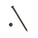 Coated Composite Deck Screws #10 x 2-3/4, Self Tapping Wood Screws and Deck Screws with Torx T20 Star Drive, Type 17 Point, Flat Head, 1 Free Bit Included (Woodland Brown, 75), by YYL FASTENER
