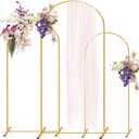 Backdrop Stand Photo Studio Adjustable Background Stand Support for Parties, Events Decoration, Wedding, Photography (6.6FT,6FT,5FT)