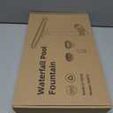 2025 Upgrade Height Pool Fountain for Above Gound and Inground Pools, Adjustable Pool Sprinkler Fountain, Whale Tail Pool Waterfall, Cooling & Relaxation Swimming Pool Accessories