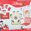 Spin Master Games, Disney Puzzle Advent Calendar, 24 Unique Puzzles to Reveal, Holiday Countdown Calendar Foil Pieces & Cardboard Ornaments, 300 Pieces, for Ages 3 & Up
