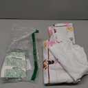 Everyday Kids 3-Piece Toddler Fitted Sheet, Flat Sheet and Pillowcase Set - Born to Dance Ballerina - Soft Breathable Microfiber Girls Toddler Sheets Set (3 Count (Pack of 1))