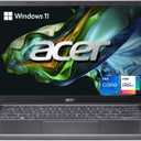 acer Aspire 5 14 Slim Laptop | 14" WUXGA (1920 x 1200) IPS | Core i7-1355U | Intel Iris Xe Graphics | 16GB LPDDR5 | 512GB Gen 4 SSD | Wi-Fi 6E | USB4/Thunderbolt 4 | Backlit KB | A514-56M-71A9, Gray. Does not turn on.