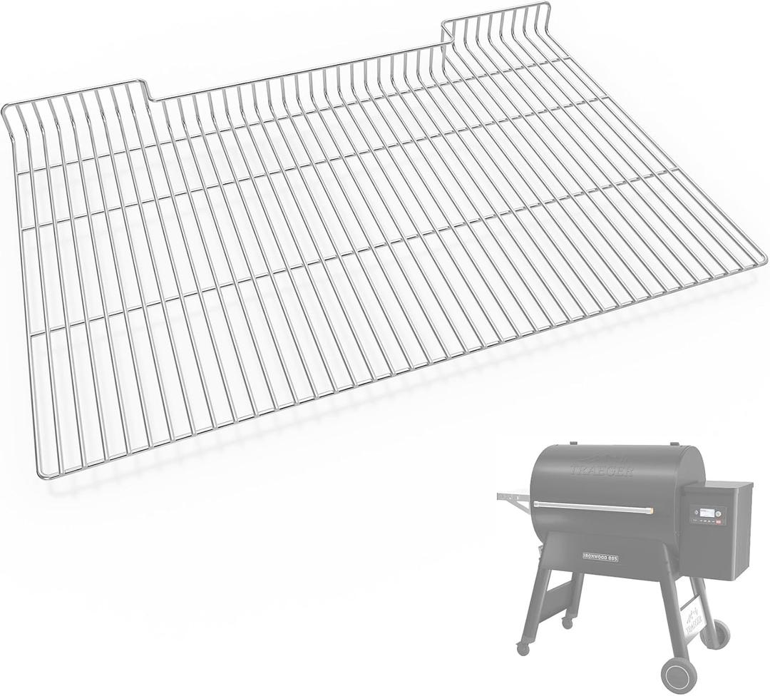 SafBbcue for Traeger Ironwood 885 Grill Parts HDW443 KIT0409 Grill Grid for Traeger Century 885 Bottom Grill Grate Traeger HDW443 KIT0409 Grill Replacement Parts