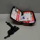 410 Piece Waterproof Hard Shell First Aid Kit for Home, Car, Travel, Camping, Truck, Hiking, Sports, Office, Vehicle & Outdoor Emergencies - Emergency Medical Kits (Red)