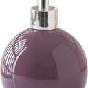 18 Oz Ceramic Soap Dispenser with Rust Proof Pump,Ball Shaped Decorative Modern Minimalist Refillable Hand Lotion Pump Bottle,Hand Soap Dish Soap Dispenser for Kitchen Bathroom (Color 10)