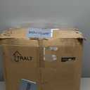 CLATINA Ergonomic High Swivel Executive Chair with Adjustable Height Head 3D Arm Rest Lumbar Support and Upholstered Back for Home Office Black Mesh/High Back