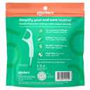 Plackers Micro Line Floss Picks - Intense Mint, Floss Fiber Made Without PTFE, 300 Count
