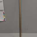 Ivilon Tension Curtain Rod - Spring Tension Rod for Windows or Shower, 36 to 54 Inch. Warm Gold