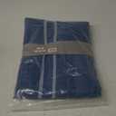 DII French Stripe Tabletop Collection Farmhouse Style Dining Table Linen Tablecloth, 60x120, Blue Chambray