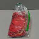 OYOANGLE Women's Ring Linked Cut Out One Piece Swimsuits Textured Tie Backless Halter Bathing Suit Monokini (Medium)