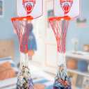 Basketball Hamper Toy for Kids  Fun Over-The-Door Laundry Hoop with Ball  Build Good Habits Early & Keep The Floor Tidy