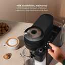 Nespresso Vertuo Lattissima Coffee and Espresso Maker by De'Longhi, Matte Black & Glossy