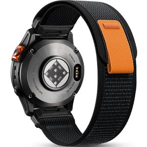 26mm Nylon Bands Compatible with Garmin Fenix 8 51mm/Fenix 7X pro/7X/Fenix 6X Pro/6X/Fenix 5X/Plus Band, 26mm Width Quickfit Replacement Sport Watch Bands for Fenix 3, Fenix 3HR Smartwatch