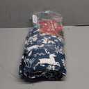 Gogreen 100% Cotton Duvet Cover Set - 3 Piece Soft Breathable Bedding Set, All Season Comforter Cover with Zipper Closure & Corner Buttons, Includes 2 Pillowcases (Christmas Classical, Queen Size)