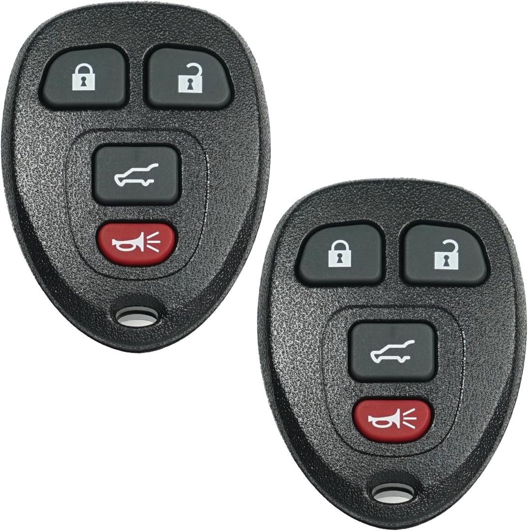 Key Fob Replacement Fits for Buick Enclave Chevrolet Traverse 2007-2016 Suburban Tahoe GMC Acadia Yukon Saturn Outlook Cadillac Escalade SRX Keyless Entry Remote Control