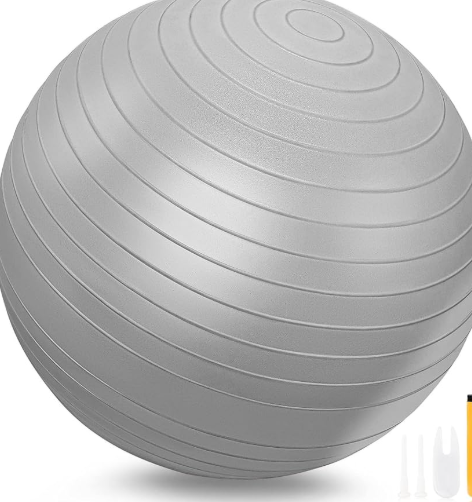 Traj3Ctory Anti Burst Stability Ball 55cm Grey