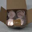 8 Pcs 60g/2oz Cream Jars Glass Cosmetic Containers Empty Glass Sample Jars with Leakproof Lids for Makeup Lotion Eye Creams Scrub Home Travel - Clear