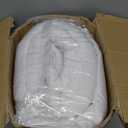 MATBEBY Full XL Mattress Pad - Cooling Breathable Mattress Topper, Quilted Fitted Mattress Protector, Pillow Top Mattress Cover with 8-21" Deep Pocket, Soft, Machine Washable, White, Full Extra Long