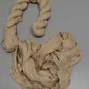 IVAPUPU 2 Pcs Cheesecloth Table Runner - 10ft Nude Boho Gauze Cheese Cloth Table Runners for Baby Shower Decoration Wedding Party Summer Garden Farmhouse