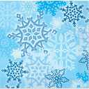 Snowflake Luncheon Napkins Pack of 3