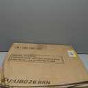 Patio Umbrella Base 43lbs Outdoor Umbrella Stand with Wheels, Heavy Duty Square Concrete Stand Market Umbrella, Black