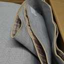 GarveeHome Washable Rug for Living Room 8x10 Modern Checkered Area Rug, Low Pile Soft Rugs for Bedroom, Non Slip Non Shedding Indoor Floor Carpet Stain Resistant Rug, Brown