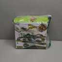 Dinosaur Toys,Create A Dinosaur World Road Race, Flexible Track Playset and 2 pcs Cool Dinosaur car for 3 4 5 6 Year & Up Old boy Girls Best Gift (Green)