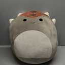 Squishmallows Original 14-Inch Ainhoca Grey Ankylosaurus - Large Ultrasoft Official Jazwares Plush
