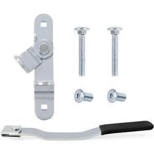 LONFFERY Cargo Trailer Cambar Cam Bar Lock, Trailer Door Latch for Folding Ramp Door