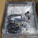 Night Stand Bedside Charger Bedroom - Nightstand with Charging Station & LED Light Strip, Night Stand with Storage Shelf & 2 Fabric Drawers, Morden End Table with U-S-B Ports & AC Outlets