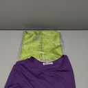 MSBASIC Halloween Long Sleeves Mini Scooby Doo Costume Daphne Dress with Scarf, Size XXL