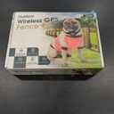 GPS Wireless Dog Fence System - Electric Training Collar with Free App for Dogs 15 Lbs+ (Black)