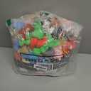 Yilloog 150 Pcs Mini Stuffed Animals Bulk Keychain Decoration 2.4 in Small Tiny Animal Assortment Set for Goodie Bag Fillers Carnival Prize