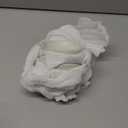 3.1 Inch Porcelain Side Dish Bowl Seasoning Dishes Soy Sauce Dishes Dipping Sauce Bowls-Set of 5,Soy Sauce Dish with Mouth(White)