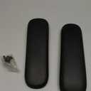 Replacement Office Chair Arm Replacement Armrest Pads Oval Shaped Office Chair Parts Arm Rest for Desk Chair with Mounting Hole Patterns Screws (Fashion)